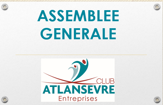Prochaine AG du Club Atlansèvre : 23 novembre 