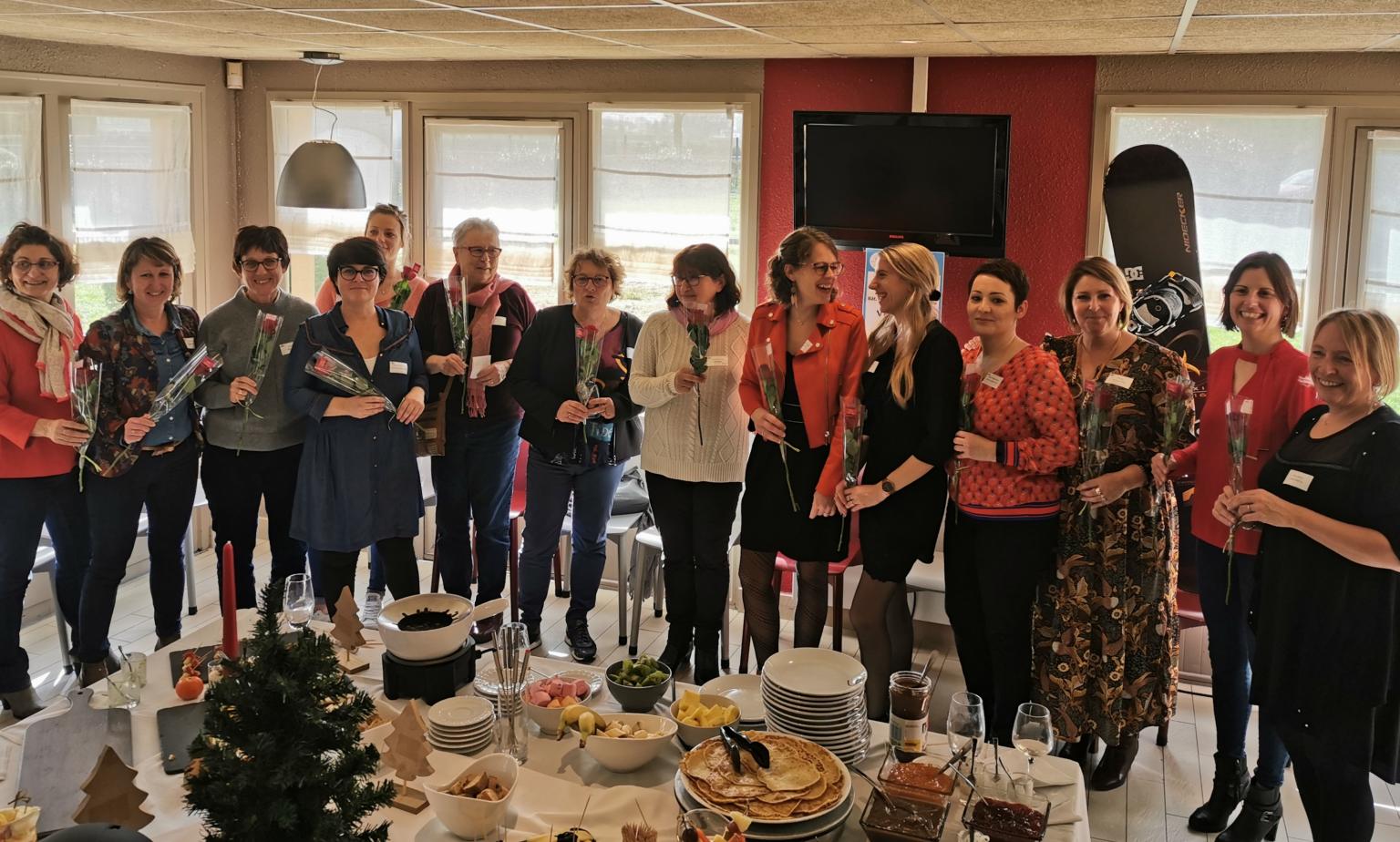 Déjeuner mensuel de février&nbsp;: les adhérentes mises à l’honneur