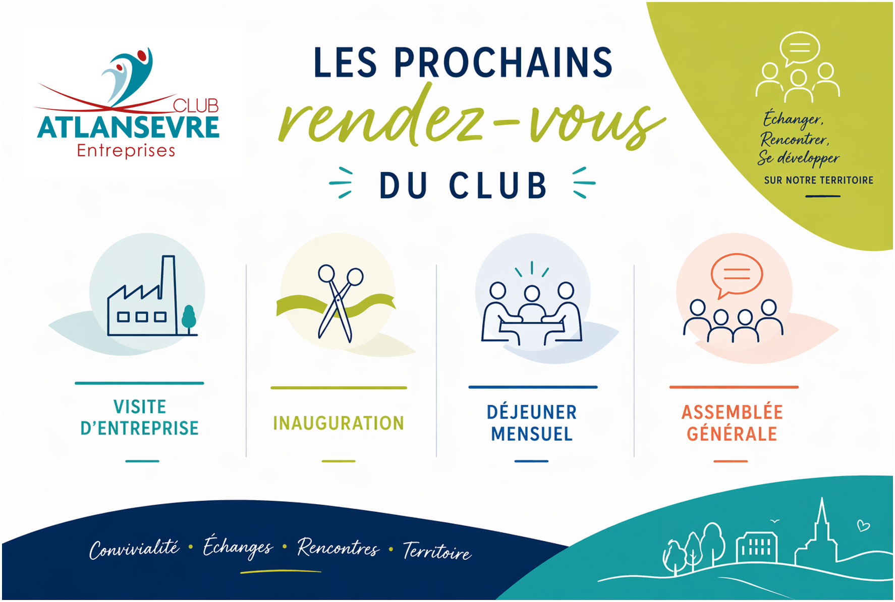 Découvrez les rendez-vous des prochains mois&nbsp;!