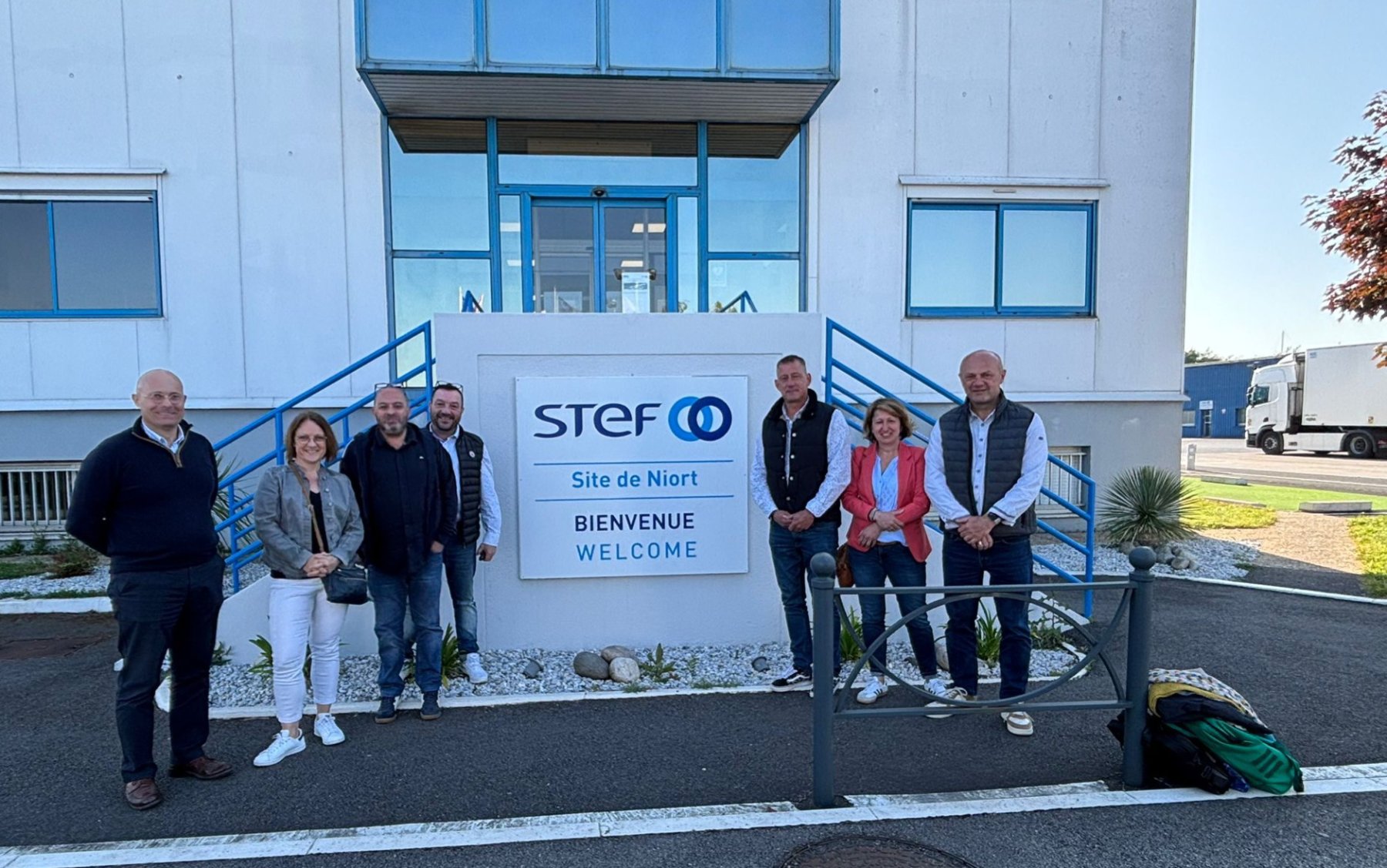 Réunion de Bureau chez nos adhérents&nbsp;: STEF Niort 1