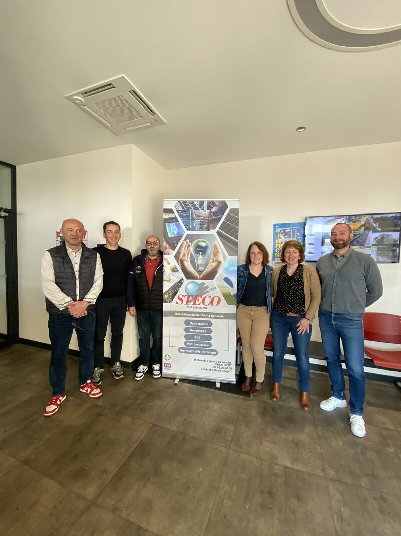 Réunion de Bureau chez nos adhérents&nbsp;: STECO